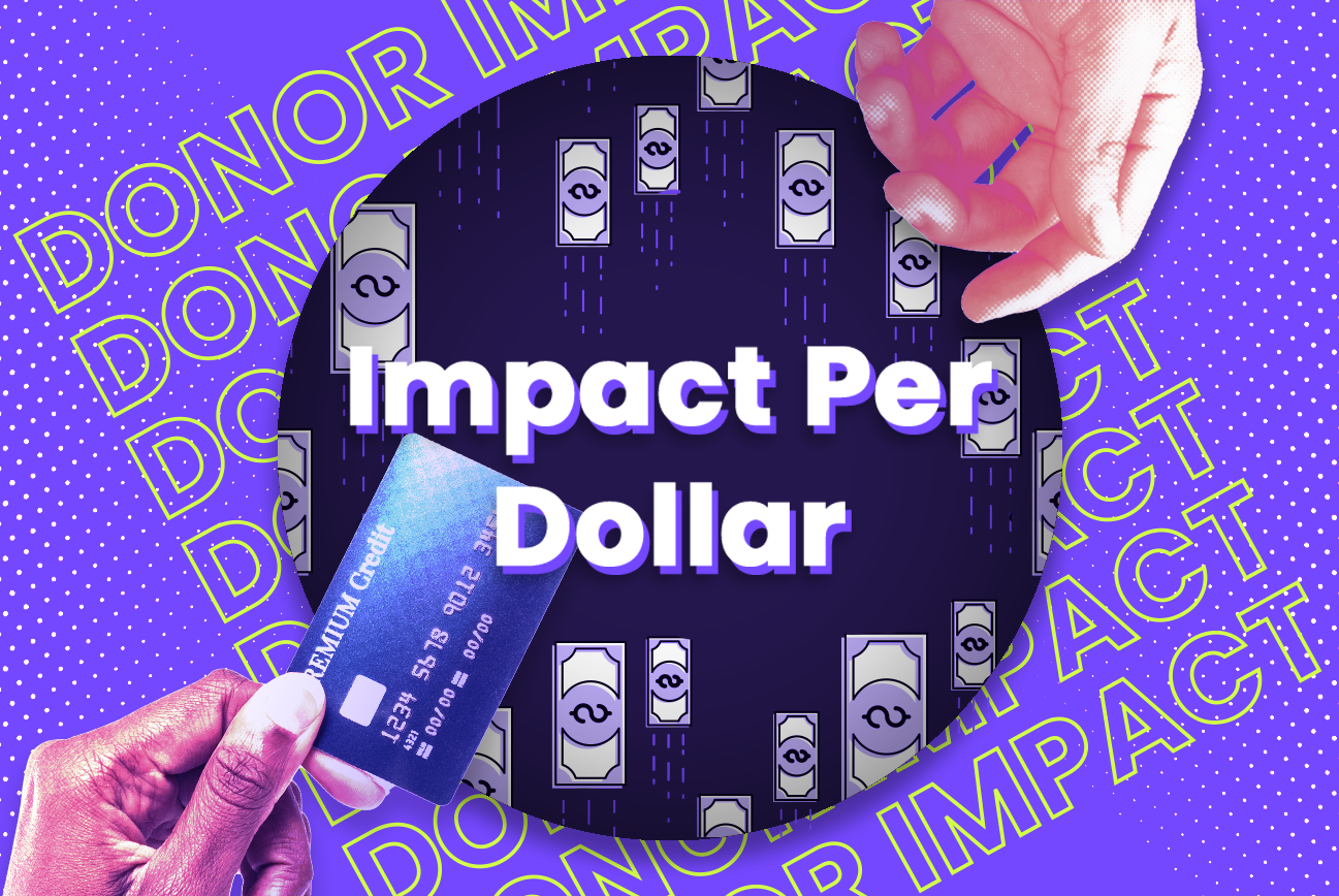 The right way to compare dollars to impact.
