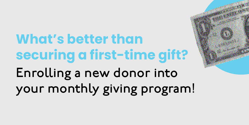 What's better than securing a first-time gift What's better than securing a first-time gift