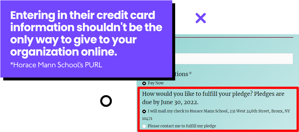 A credit card shouldn't be the only way to give to your organization online.