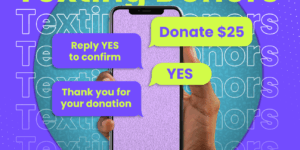 Four text messages you can send to your donors.