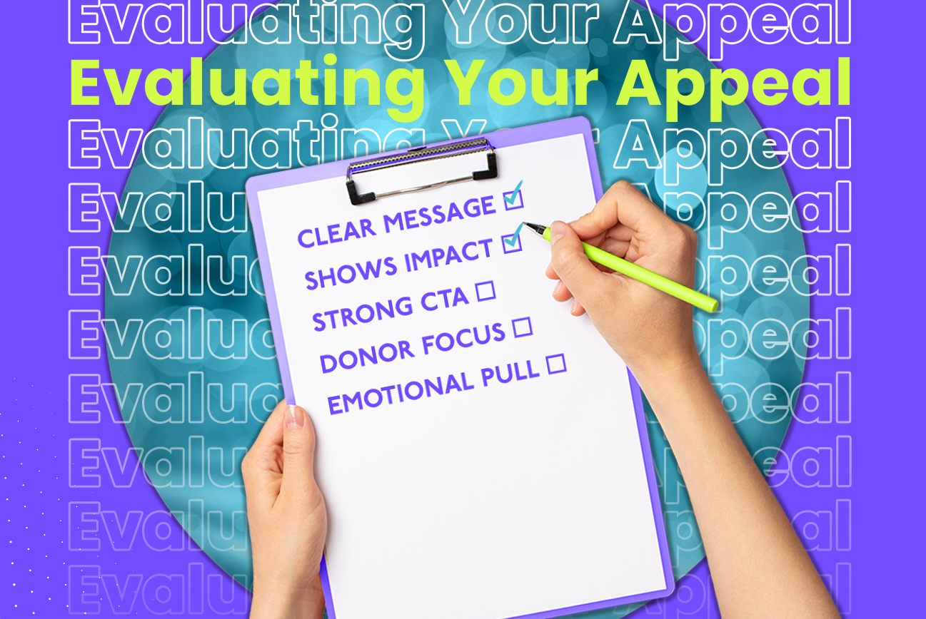 Re-thinking how you evaluate your year-end appeal.