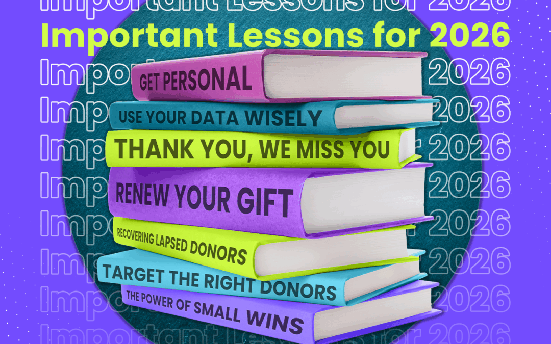 Key fundraising lessons to take into 2026.