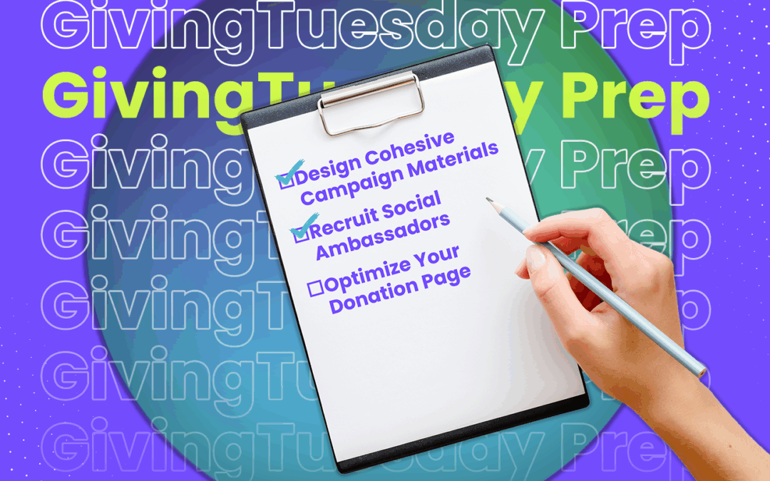 It’s time to plan your GivingTuesday campaign.